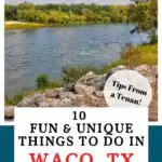 things to do in Waco, TX Pinterest Pin